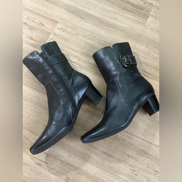 Ecco black women's boots - Picture 4 of 8